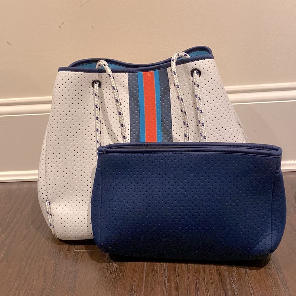Tote - casual - two in one - fun summer bag - high demand sold out on the shop